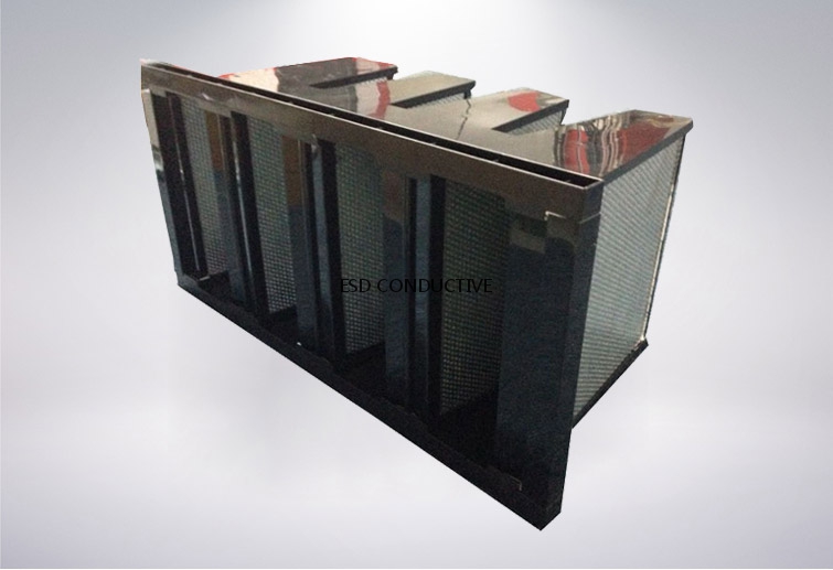 Combined active charcoal air filter