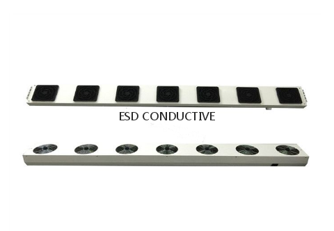 E-7000 7-fan Overhead  Ionizing Air blower Static Eliminator ESD Ionizer/Ioniser